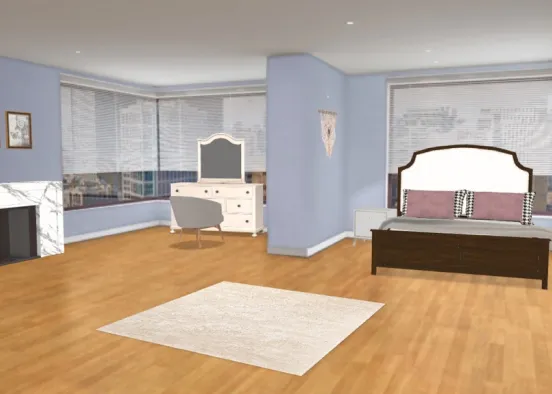 this is a room for a good friend and her name is gaby Design Rendering