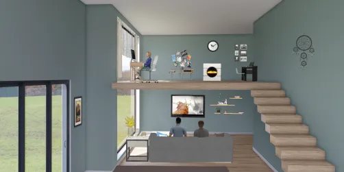 Spring living room