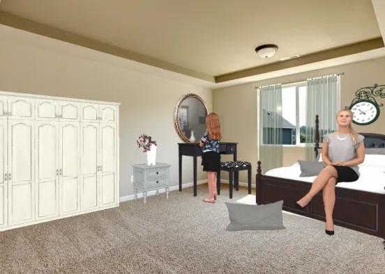 2 friends in their new room❤️ Design Rendering