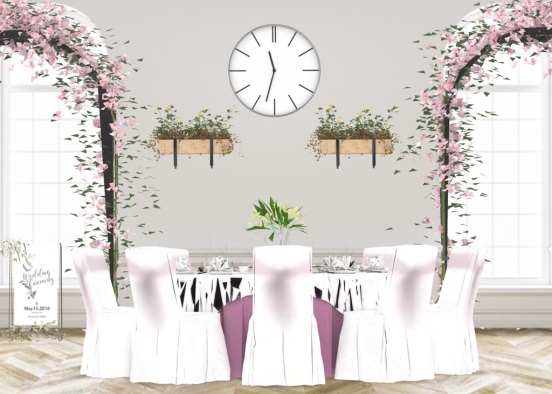 Flowery Hall Design Rendering