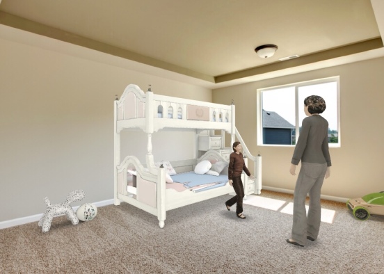 children’s room Design Rendering