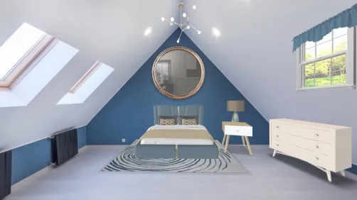 Teenage boy bedroom