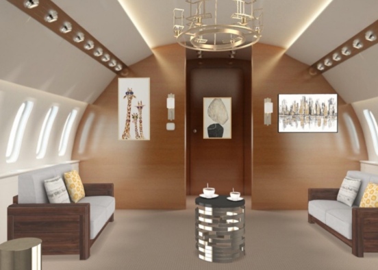 Our Private Jet!!!!!! First Class!!!!!!!!!!!! Design Rendering