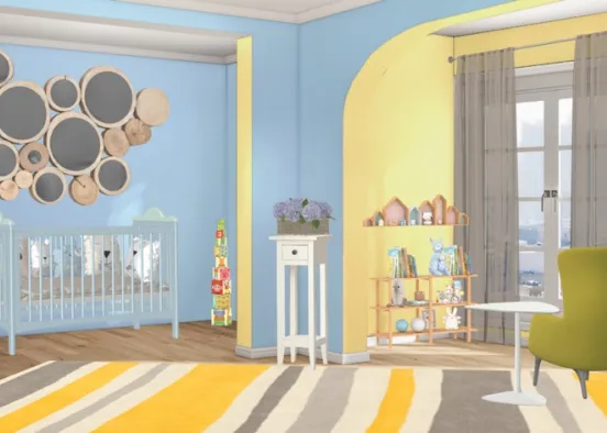 the baby’s room Design Rendering