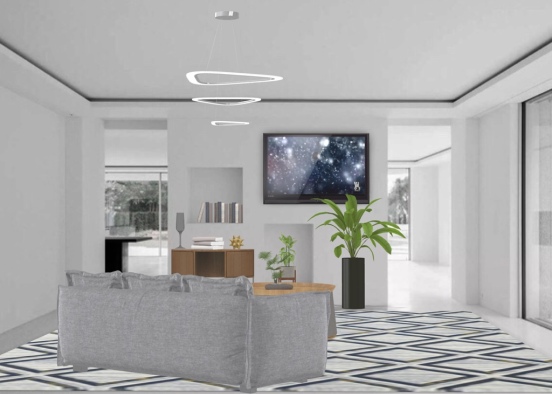 Chill✨ Living Room Set Design Rendering
