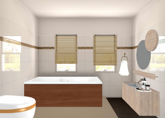 Ванная комната  Design Rendering