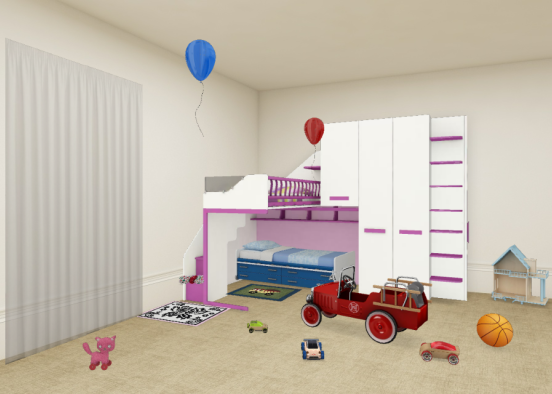 Детская спальня Design Rendering
