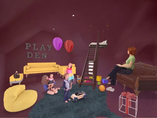 Toddlers Half Room Play Area