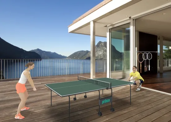 Table tennis gone wrong? Design Rendering
