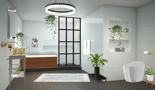 Cuarto de baño minimalista