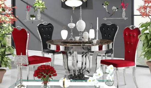 Comedor estilo francés muy chic🌷