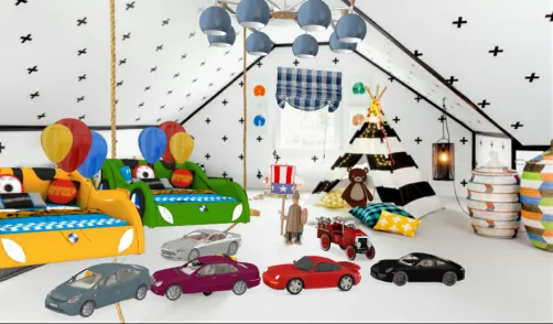 Salón de juegos para niños