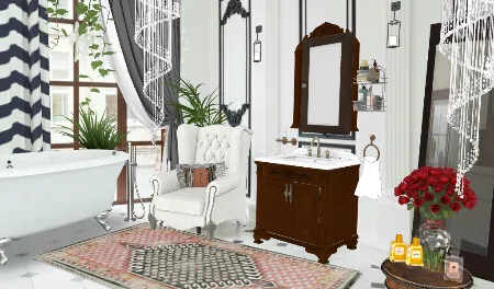 Cuarto de baño elegante