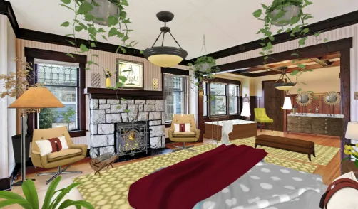Renovación dormitorio con cuarto de baño 2020