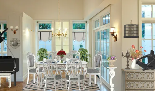 Comedor estilo francés