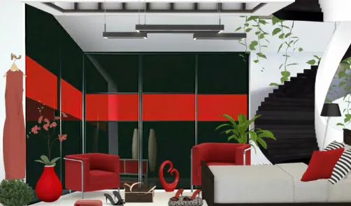Dormitorio con vestidor