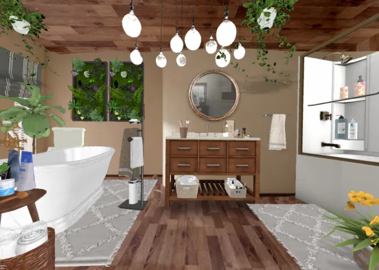 Cuarto de baño Design Rendering