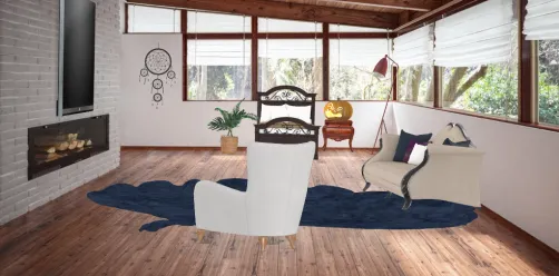 Casual suite bedroom
