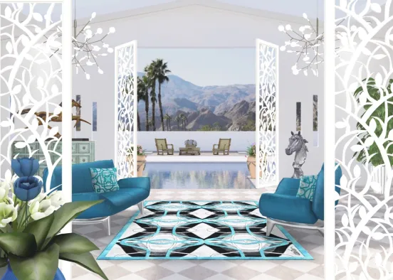 Villa hollywoodiana 😎😎😎 Design Rendering