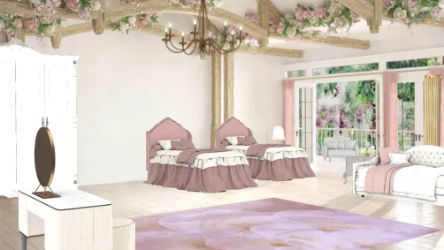 A Pink Room for Two