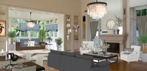 Warm Living Room