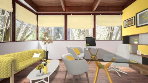 yellow office