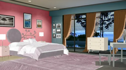 A young woman bedroom by glori