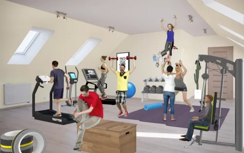 Salle de sport 🏋🏽‍♀️