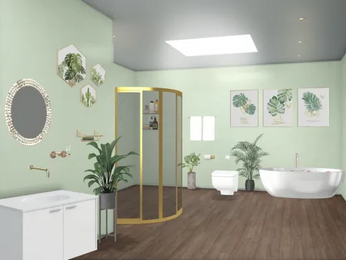 Jungle Bathroom