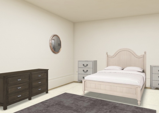 teen inspired bedroom Design Rendering