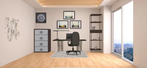 Escritório simples 