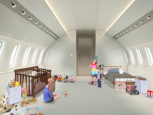 private jet to travel across the world 