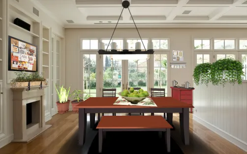  Country dining room