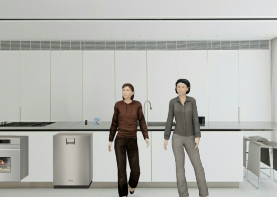 Cooking with roommates Design Rendering