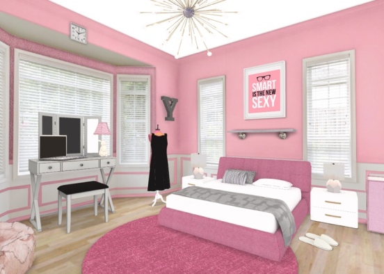 Yehira's dream room Design Rendering