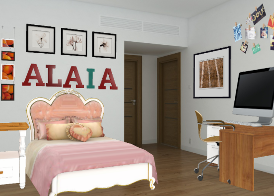 Alana's Room 12 Design Rendering