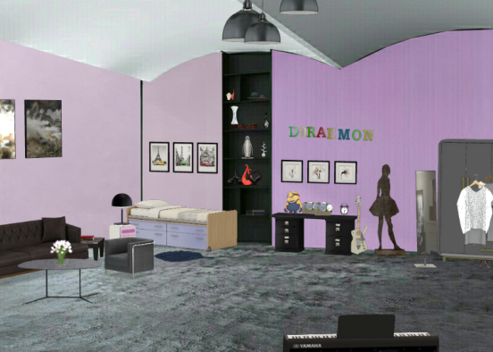 My dream room. Design Rendering