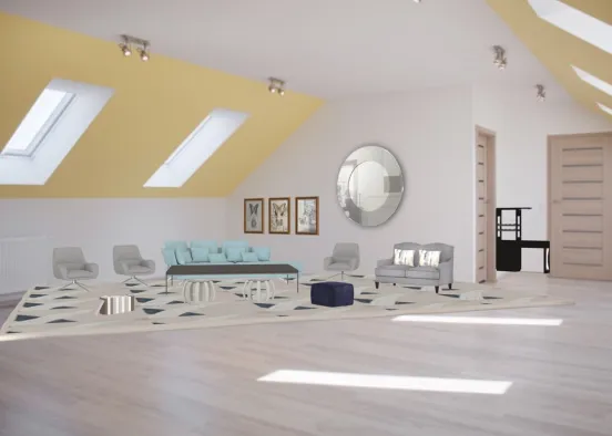 The Best Living Room Ever Design Rendering