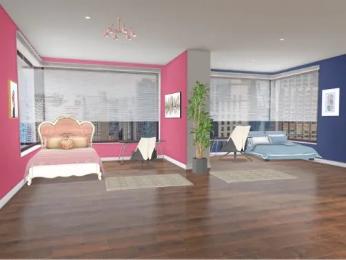 twin bedrooms! is it cute? ❤️🙏👍😂