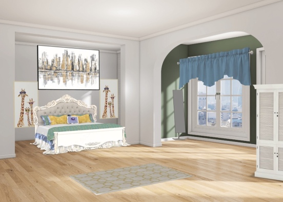 cool? bedroom 😊❤️👏😲 Design Rendering