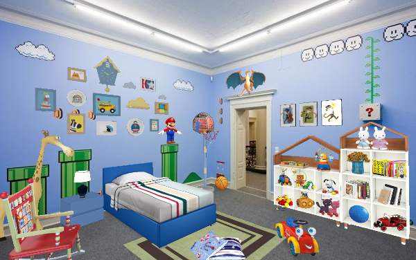 Kids room ❤️ Design Rendering