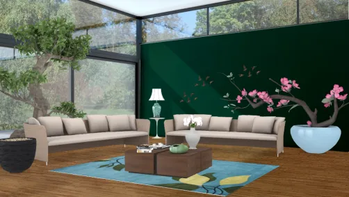 Zen living room🏝🏝