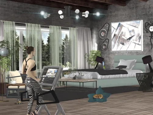 INDUSTRIAL Bedroom 