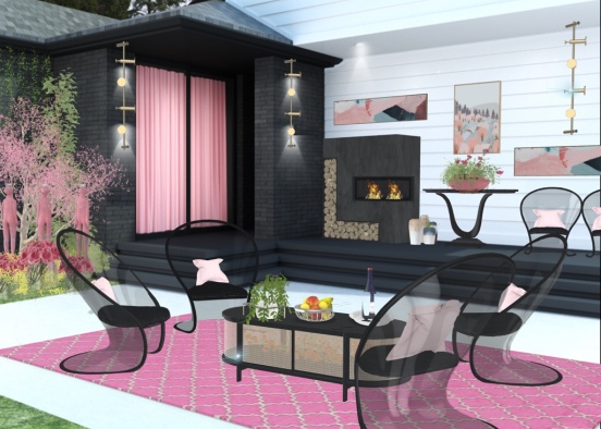 Happy Mother’s Day.......Outdoors in Pink Design Rendering
