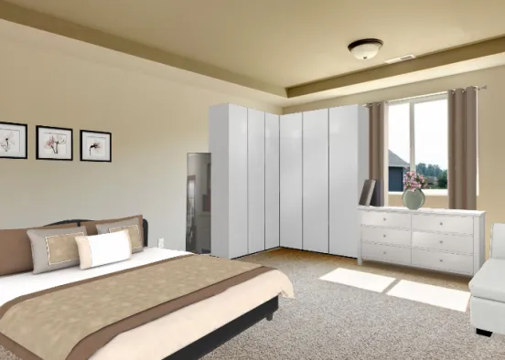 #bedroom #singlebedroom Design Rendering