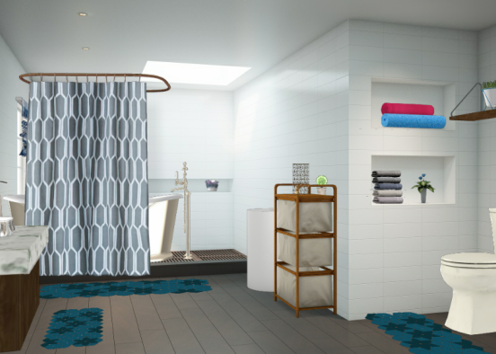 Bathroom sparks Design Rendering