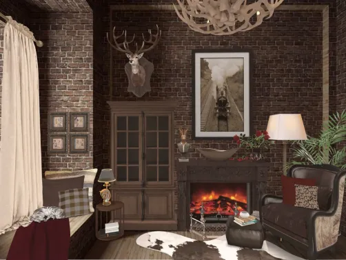 cozy reading nook