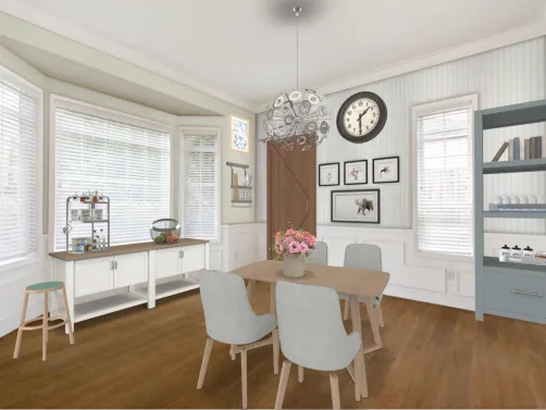 country dining room