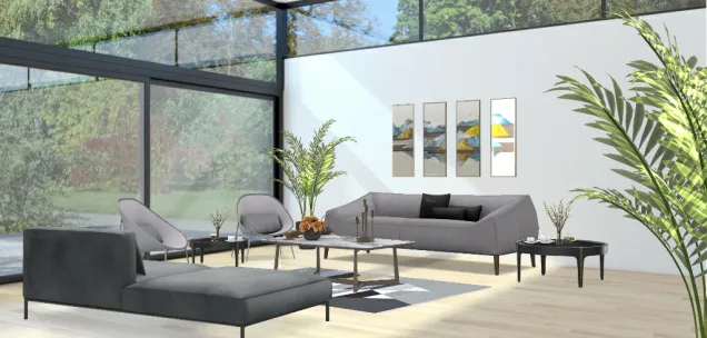 Grey Living room 