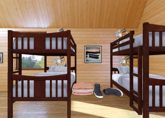 My Camp Cabin Design Rendering